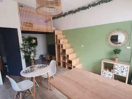 appartement meublé avec jardin  idéal étudiant