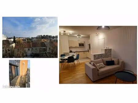 t2 meublé 43 m² – terrasse sud – vue dégagée – nantes tortière-saint félix / bords de l’er