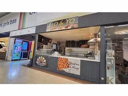 fonds de commerce situé dans la galerie commerciale.