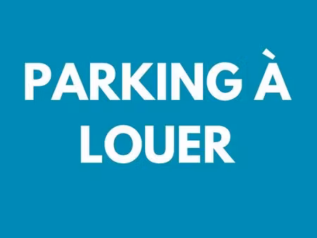 rare - place de parking à louer vieux schilik