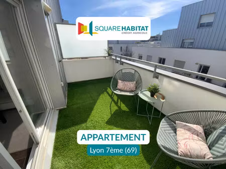 vente appartement 2 pièces 38 m² lyon 7 (69007)