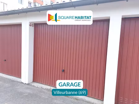 vente garage 13 m² villeurbanne (69100)