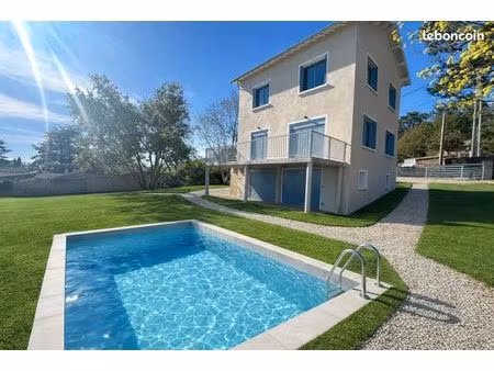 maison 4ch rénovée - vue panoramique lyon - jardin et piscine