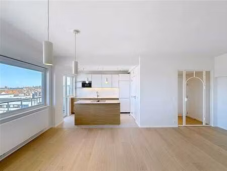 cinquantenaire  appart. 2 ch + bureau rénové avec terrasse