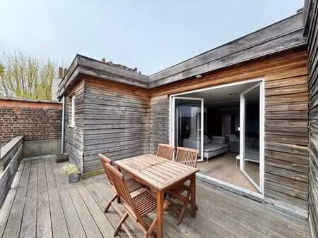 ! new ! duplex meublé de 120m² - 2 ch + terrasse de 14m²