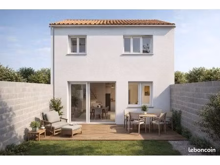 maison de ville neuve avec jardin hyper centre salon