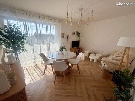 t3 meublé clé en main – 61 m² – parking+cave – lumineux plein sud – bail mobilité – plaisa