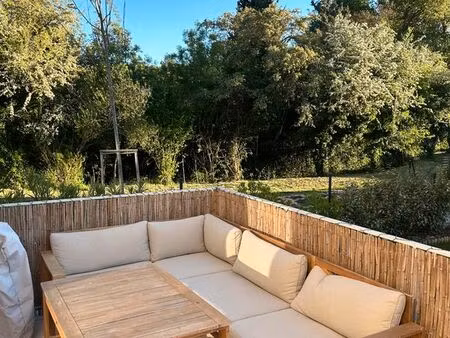 t3 rdc — entrée indépendante — traversant est-ouest — 65 m² + 100 m² de jardins + terrasse