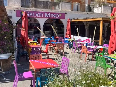 fond de commerce glacier