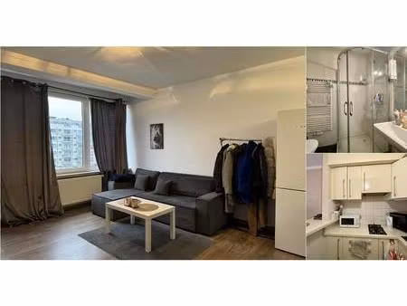 studio à louer à avenue edouard bénès 189 molenbeek-saint-jean (vbe02100)