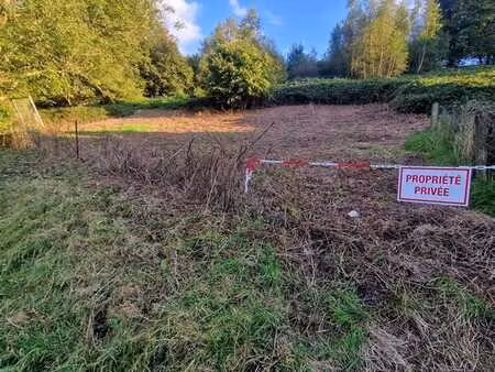 terrain a batir de 20 ares - orientation sud