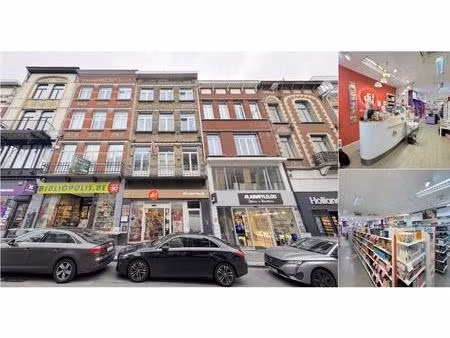 immeuble mixte à vendre à rue des tongres 55 etterbeek (vbe01824)