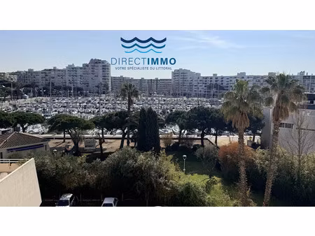 vente appartement 3 pièces 62.4 m² à carnon plage (34280)  320 000 €