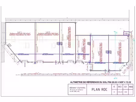 vente local d’activités 288m²