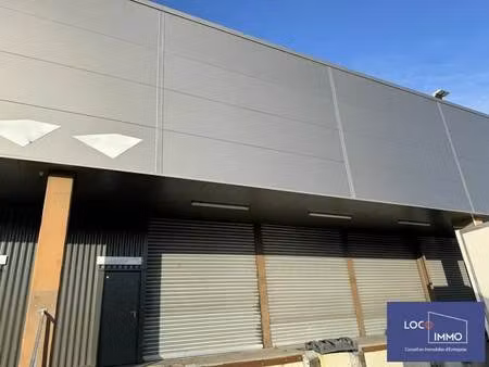 location entrepôt 231 m²