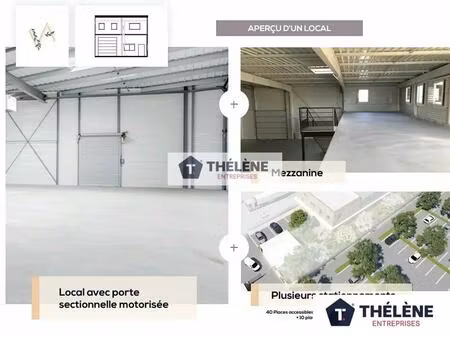 vente local d'activités 260 m²
