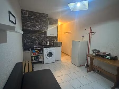 studio 19m2 meublé équipé nice ouest 499 hc