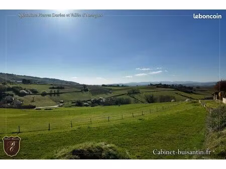 terrain 542 m² saint-laurent-d'oingt