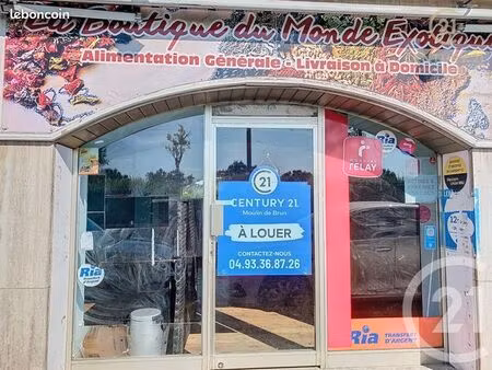 murs commerciaux 38m² – grasse entrée de ville – rentabilité 8 3%