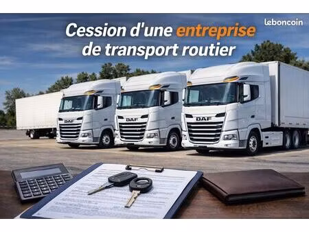 cession société de transport +3 5t