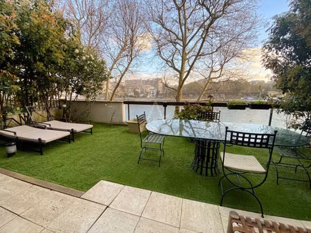 vente appartement neuilly sur seine  265m² 7 pièces 2 550 000€ avec terrasse