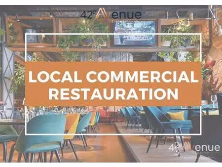 vente commerce saint etienne 42000 77m²
