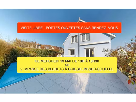 maison griesheim-sur-souffel 113 m² t-6 à vendre  460 000 €