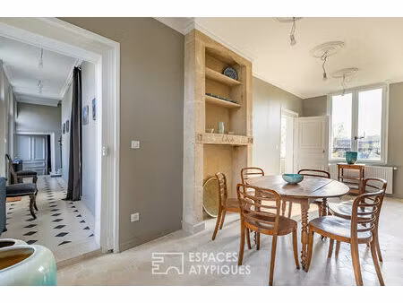 maison de maître rénovée avec dépendance et jardin proche de crépy-en-valois