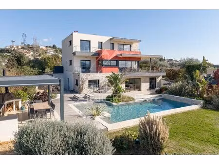 nice - crémat - villa contemporaine avec vue panoramique