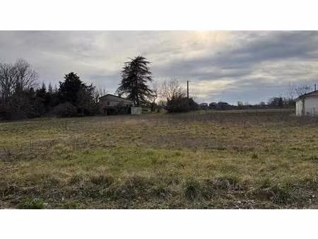 vente terrain 1233 m² castelnau-montratier (46170)