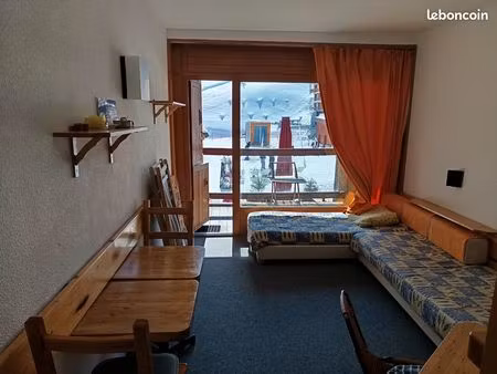 appartement skis aux pieds – arc 2000 – 4 couchages