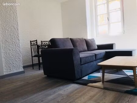 studio meublé 36 m² – centre-ville – disponible dès le 6 avril