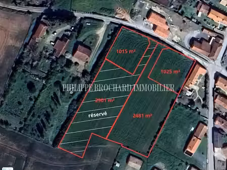 vente terrain à batir 2481 m² à mouzeuil-saint-martin (85370)  32 520 €