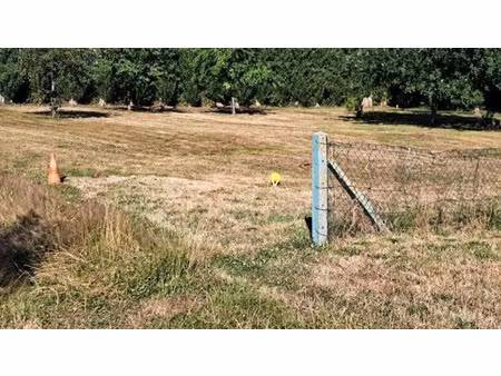 vente terrain 1400 m² à le trait (76580)  53 000 €