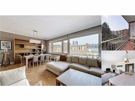 appartement à louer avec garage et terrasse   uccle (vbe02296)