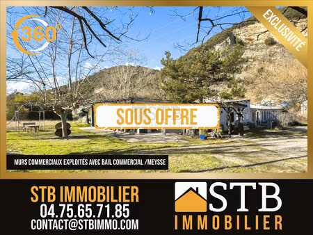 murs commerciaux - bar/concerts - meysse