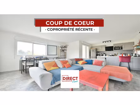 3 pieces + balcons + parking