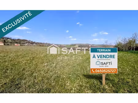 vente terrain à batir 2500 m² à albi (81000)  85 000 €