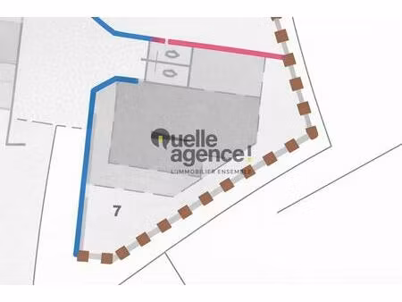 terrain à bâtir – lot 7 – 482 m² – projet de construction – roscoff bretagne