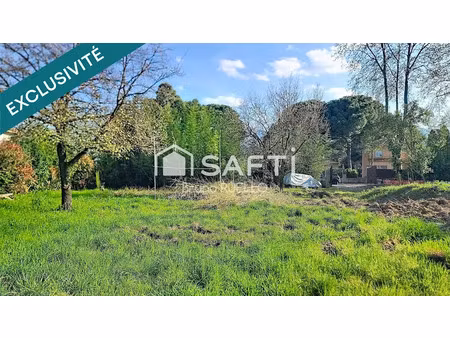 vente terrain 1055 m² à saint-génis-des-fontaines (66740)  281 900 €