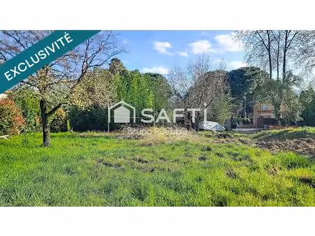 vente terrain à batir 1055 m² à saint-génis-des-fontaines (66740)  281 900 €