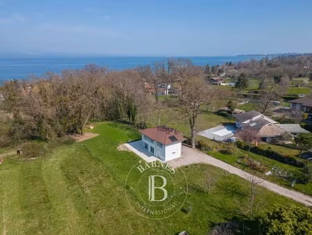 anthy-sur-léman - maison avec terrain de 2 000 m² - accès lac - terrasse - 3 chambres