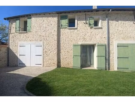 exclusite - maison 4 pieces 3 chambres avec garage  place de parking exterieur et jardin