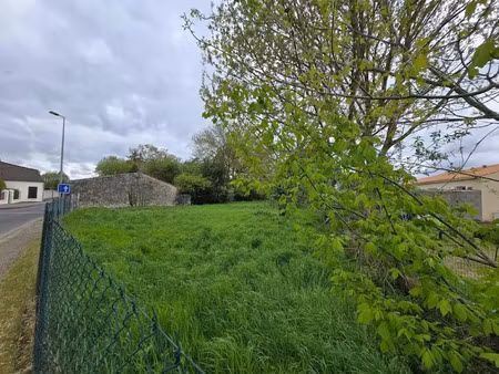 vente terrain à batir 528 m² à echillais (17620)  88 000 €