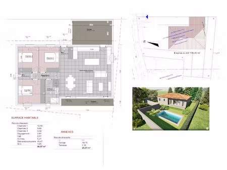 vente terrain 475 m² à saint-geniès-de-comolas (30150)  113 000 €
