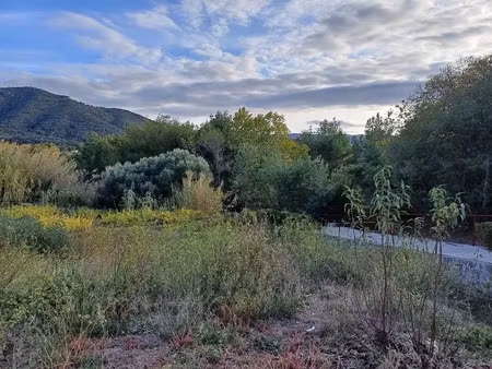 vente terrain 828 m² à ille-sur-têt (66130)  139 000 €