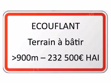 vente terrain 909 m² à angers (49000)  232 500 €