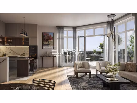 puteaux – appartement familial 4 pièces avec terrasse – 92