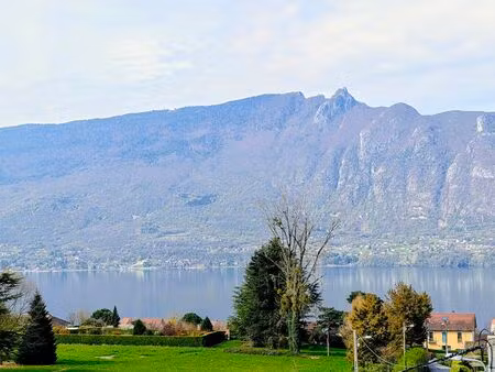 tresserve - vue lac et projet de rénovation haut de gamme