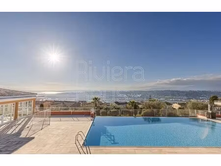 nice – fabron : appartement 3-pièces avec terrasse et piscine